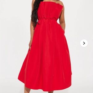 Fashion Nova Stella Midi Dress